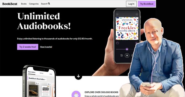 Niclas Sandin Bookbeat UK